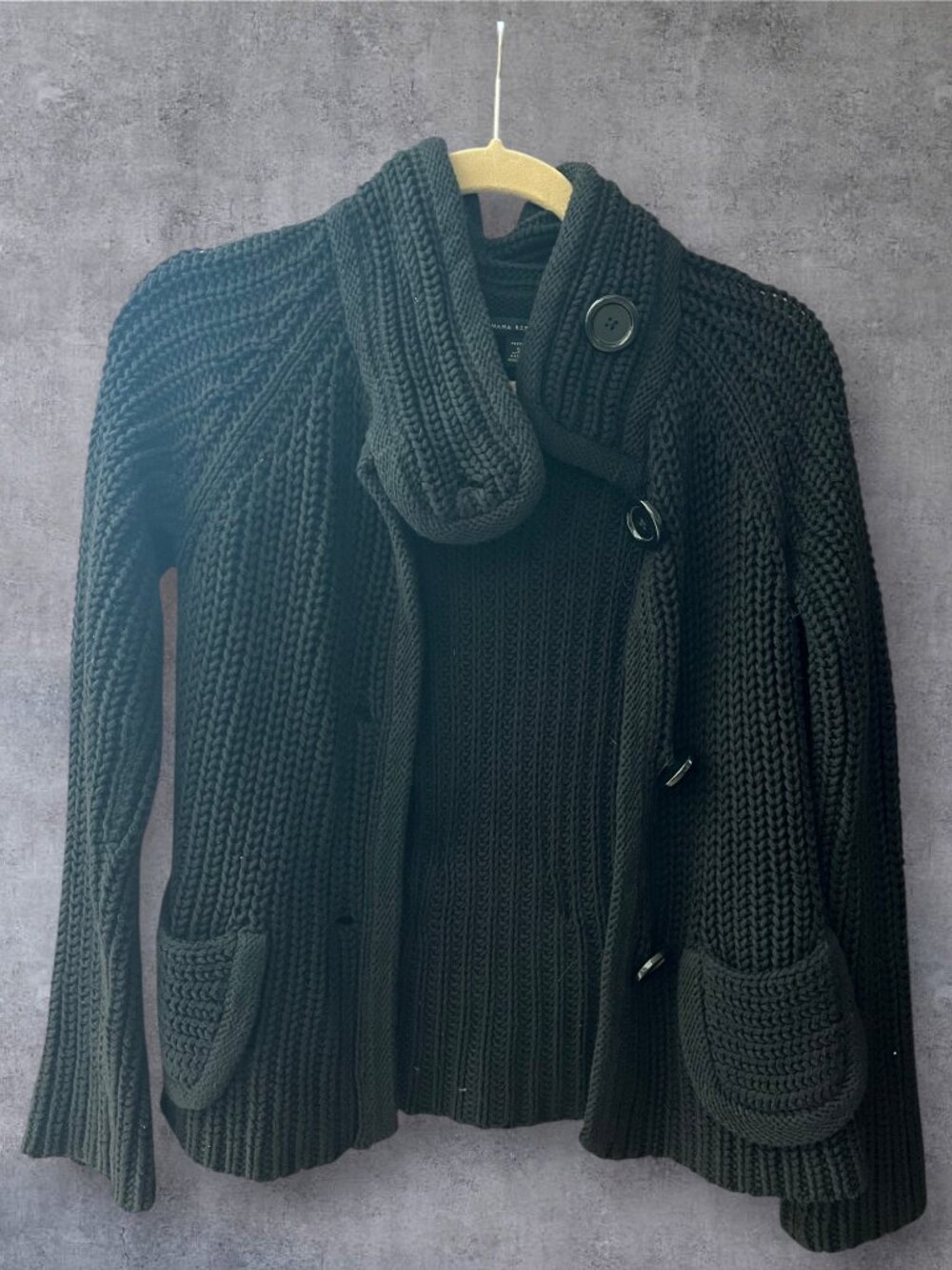 Banana Republic Chunky Knit Button-Up Cardigan